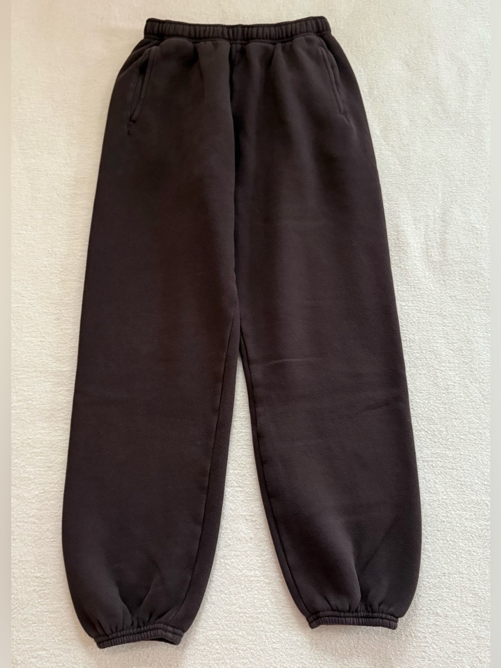 OFFLINE By Aerie Cloud Fleece Baggy Jogger XS Short Deep Earth Brown